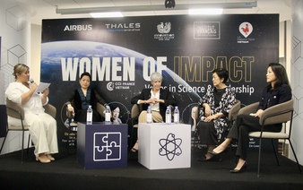 France’s first female astronaut discusses women’s roles in science, leadership in Ho Chi Minh City