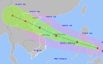 Storm Bualoi forecast to enter East Vietnam Sea tonight, head toward central region