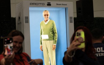 AI hologram of Spider-Man creator Stan Lee debuts at L.A. Comic Con