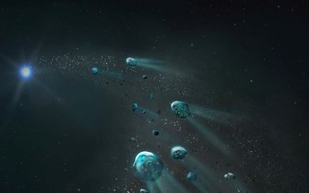 Astronomers spot white dwarf that guzzled a Pluto-like world