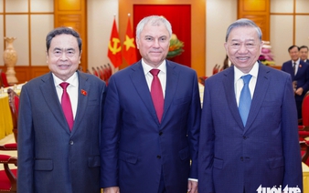 All Russian political parties support stronger ties with Vietnam: State Duma chair