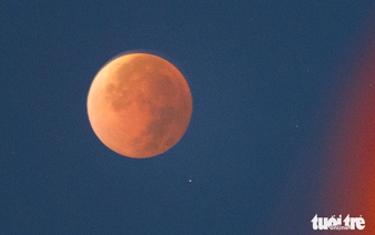 Lunar eclipse visible in Vietnam