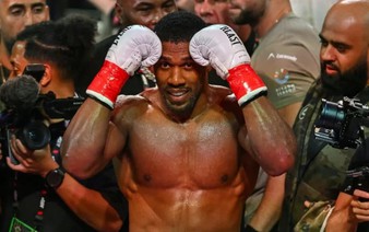Former world champion Joshua back in gym after horror crash