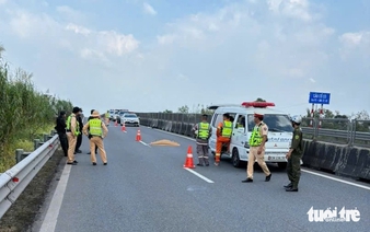 2 suspects arrested after foreign man found dead on expressway in Vietnam
