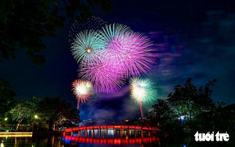 Where to watch Hanoi's fireworks this evening