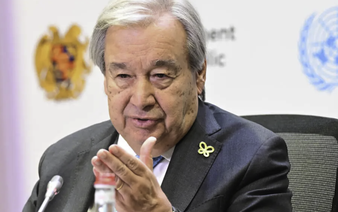UN chief urges nations to end 'war on nature'
