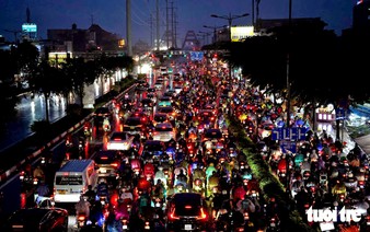 2 drainage projects underway to ease flooding near Ho Chi Minh City airport