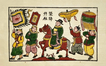 The image of horse in the lives of Vietnamese people 