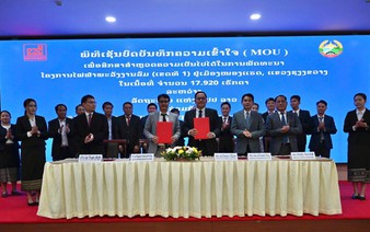 Private firm launches $450mn Laos wind farm to supply power to northern Vietnam