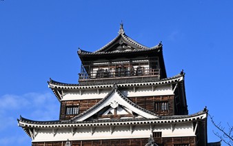 A-bombed Hiroshima castle main tower to close in March