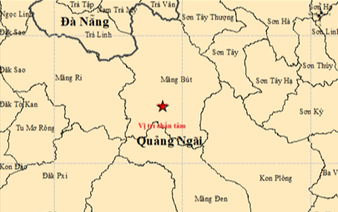 6 earthquakes hit Vietnam’s Quang Ngai Province