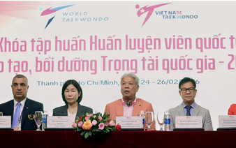 World Taekwondo boosts training for Vietnamese coaches, athletes