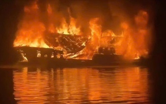 All 41 safely evacuated as tourist boat catches fire in Ha Long Bay