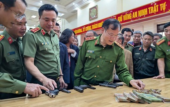 Vietnam police arrest 2 suspects in armed bank robbery