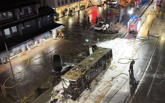 At least 6 people die in bus fire in Switzerland, local police say
