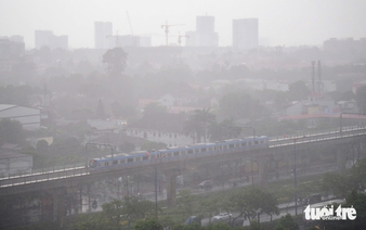 Unseasonal rain drenches Ho Chi Minh City