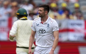 England paceman Wood making slow progress from knee injury