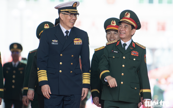 Vietnam’s General Phan Van Giang chairs welcome ceremony for Chinese defense minister
