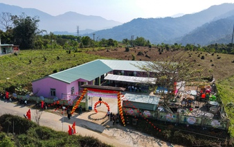 Japan’s casual wear brand builds school for mountain children in central Vietnam