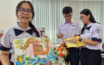 Specialized school students document Ho Chi Minh City's architecture in English, French