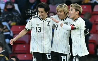 Japan strike late to win Scotland friendly