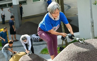 Let's get physical: Singapore's seniors turn to parkour