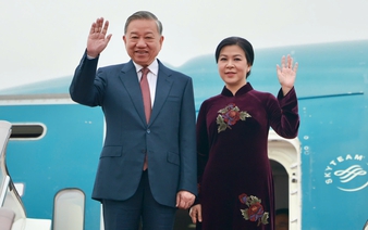 Vietnam’s Party chief, President To Lam arrives in Beijing to begin state visit to China