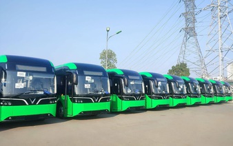 Hanoi adds 53 electric buses to fleet