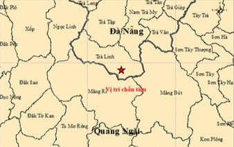 5 minor earthquakes hit central Vietnam