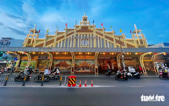 100-year-old Tan Dinh Market in Ho Chi Minh City gets new look with mural paintings