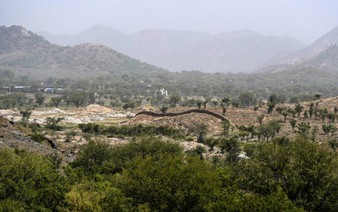 Mining turns India's heat-shield hills to dust