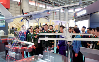 Vietnam showcases hi-tech defense products at expo in Turkey