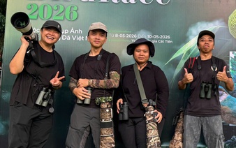 In Vietnam, over 100 Vietnamese, int’l competitors join bird photography race
