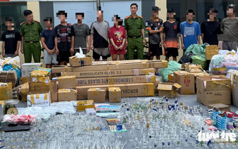 Ho Chi Minh City police bust drug ring, seize over 1 tonne of evidence