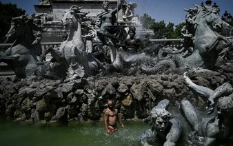 Two children die in France as heatwave blasts Europe