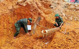250kg war-era bomb found at elementary school construction site in Vietnam