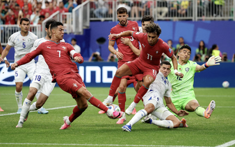 'I'm back': Record-breaker Ronaldo fires Portugal to 5-0 win over Uzbekistan
