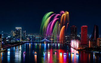 Da Nang adds 2,000 seats for int’l fireworks festival amid growing demand