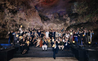 Asia's top architecture, hospitality awards ceremony held in Vietnam's 150-million-year-old cave for first time