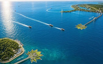Renderings, drone footage reveal site of planned Can Gio-Vung Tau sea-crossing route
