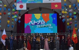Vietnamese music, gourmet food blend at Tokyo festival