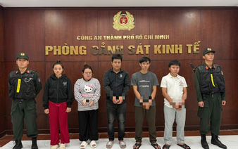 Police bust ring allegedly making fake Nike, Adidas, Crocs, Gucci slippers in Ho Chi Minh City