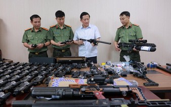 2 large illegal military-grade weapon factories dismantled in Dong Nai, Ho Chi Minh City