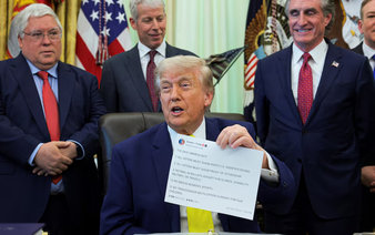 Trump Media pitched $100,000 monthly fee for fastest feed of US president's posts, sources say 