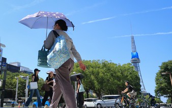 Mercury hits 41.1 degrees in central Japan, highest this year