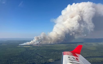 Wildfires spread in Western Canada as temperatures rise, lightning strikes
