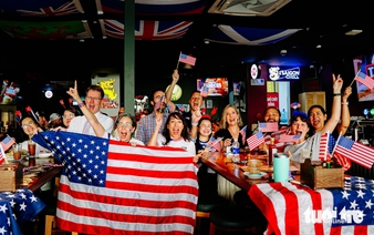 US diplomats in Ho Chi Minh City cheer on national team at World Cup watch party