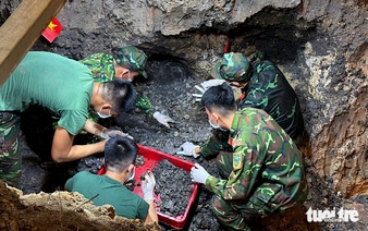 Vietnam recovers over 1,300 sets of war martyrs’ remains since launch of 500-day campaign
