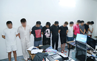 11 Chinese nationals arrested in Vietnam for allegedly running online scam targeting French citizens