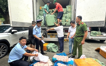 Vietnam’s Dong Nai seizes nearly 17 tons of frozen food of unknown origin